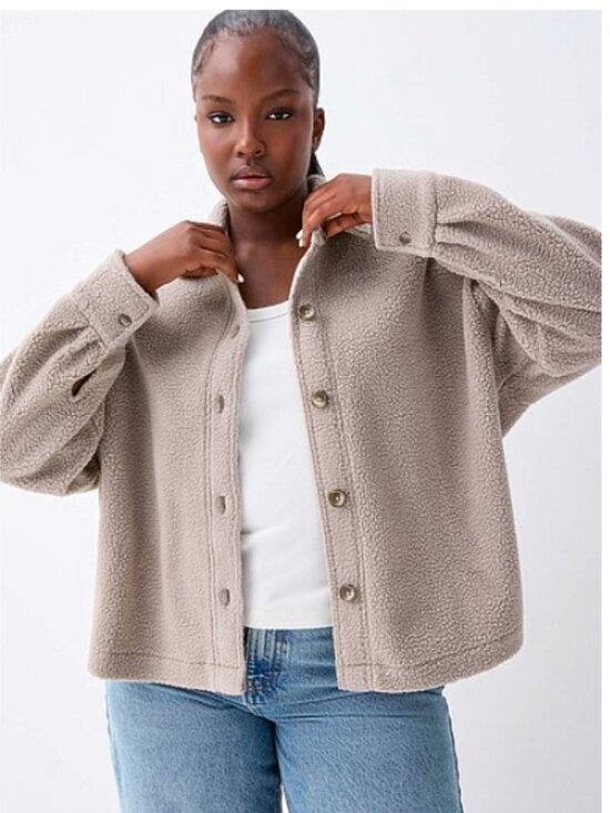 twik Jackets & Blazers - Oversized fleece overshirt